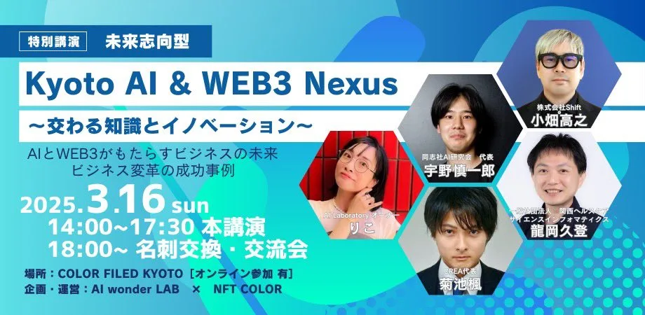 AI×ビジネス交流会 京都の案内